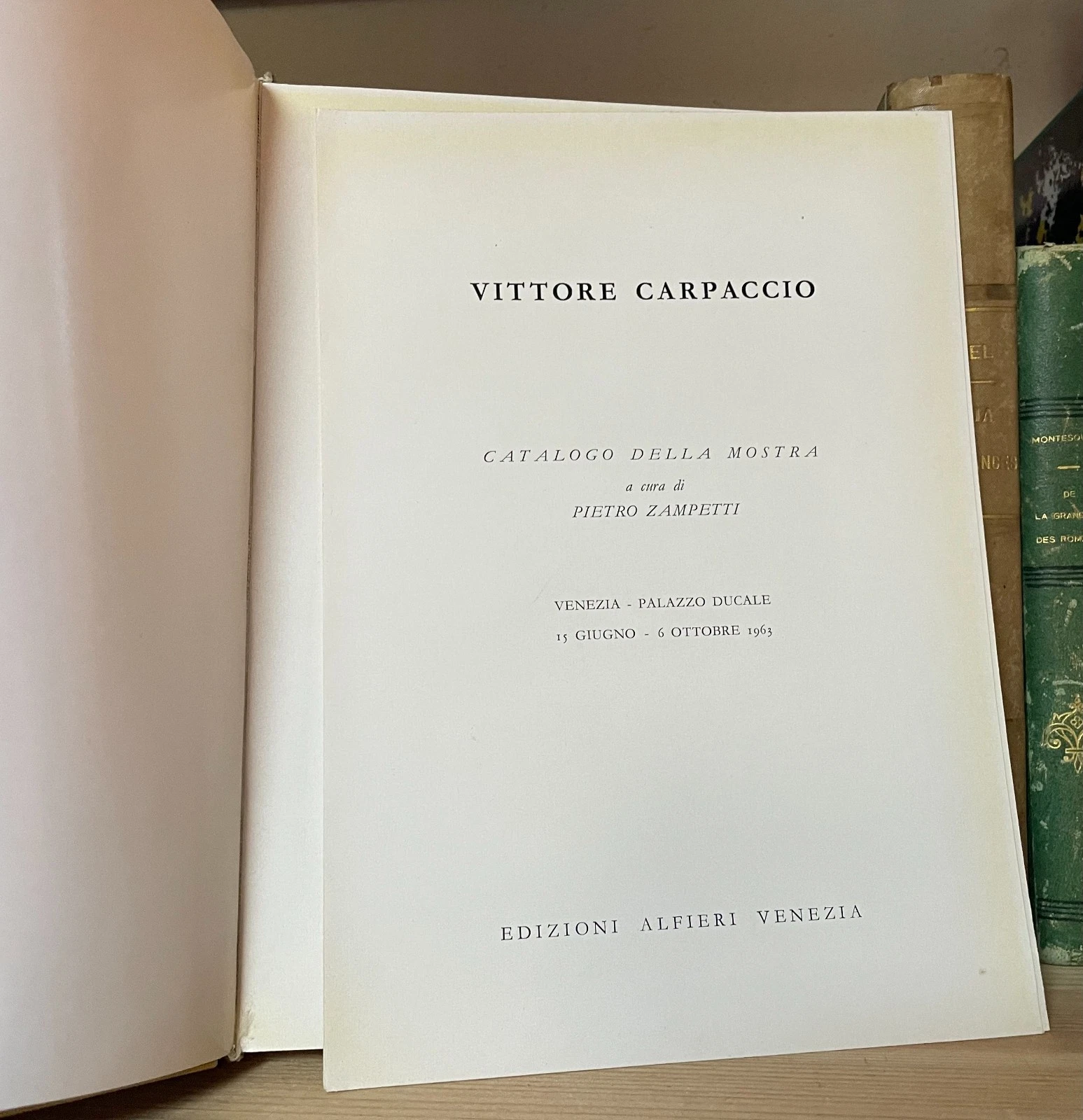 Vittore Carpaccio Catalogo della Mostra Palazzo Ducale Edizioni Alfieri 1963 - immagine 5