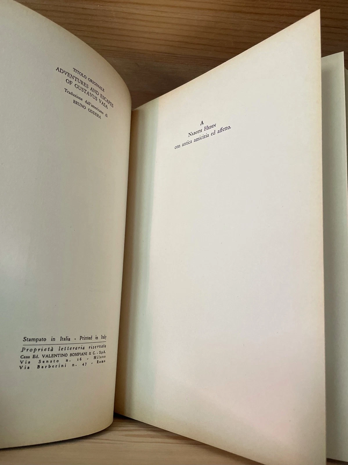Hendrik W. van Loon Le avventure di Gustavo Vasa fuggiasco e re Bompiani 1954 - immagine 10