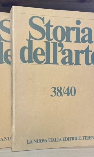 Condividi AA.VV. Storia dell'Arte fascicoli 38-40 La Nuova Italia Editrice 1980 due volumi