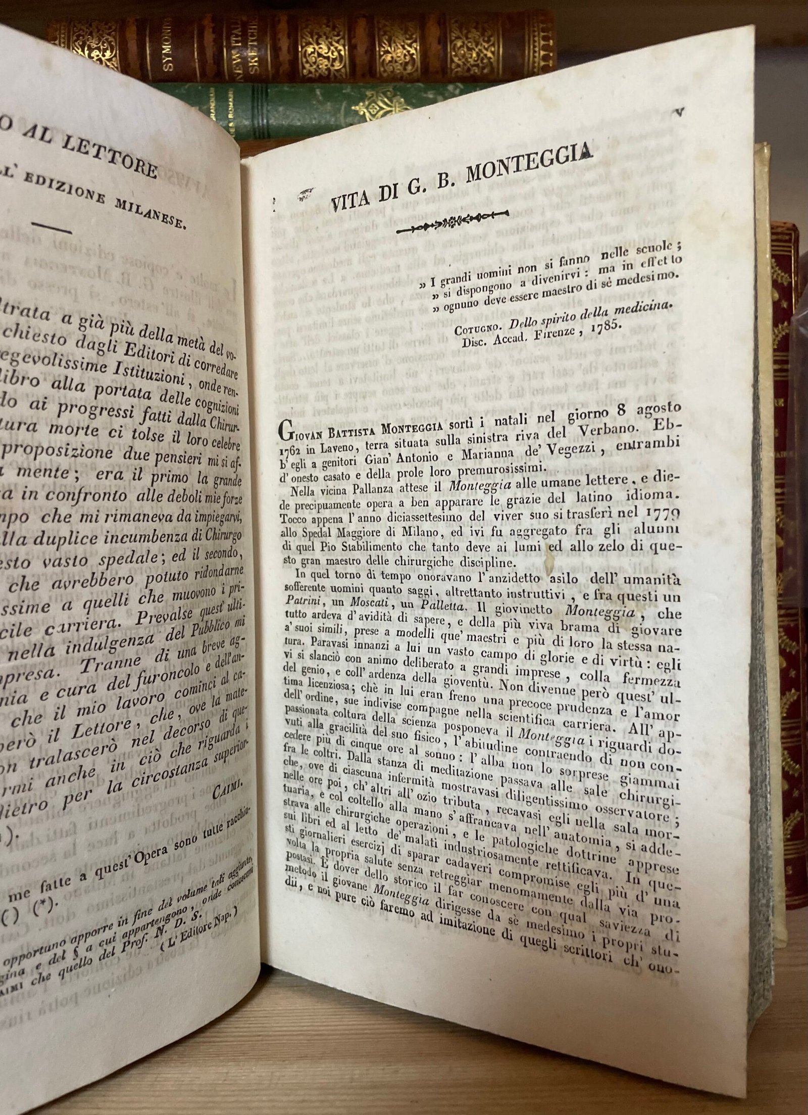 Istituzioni chirurgiche di G.B. Monteggia 8 volumi in tre tomi Saverio Starita 1837 - immagine 6
