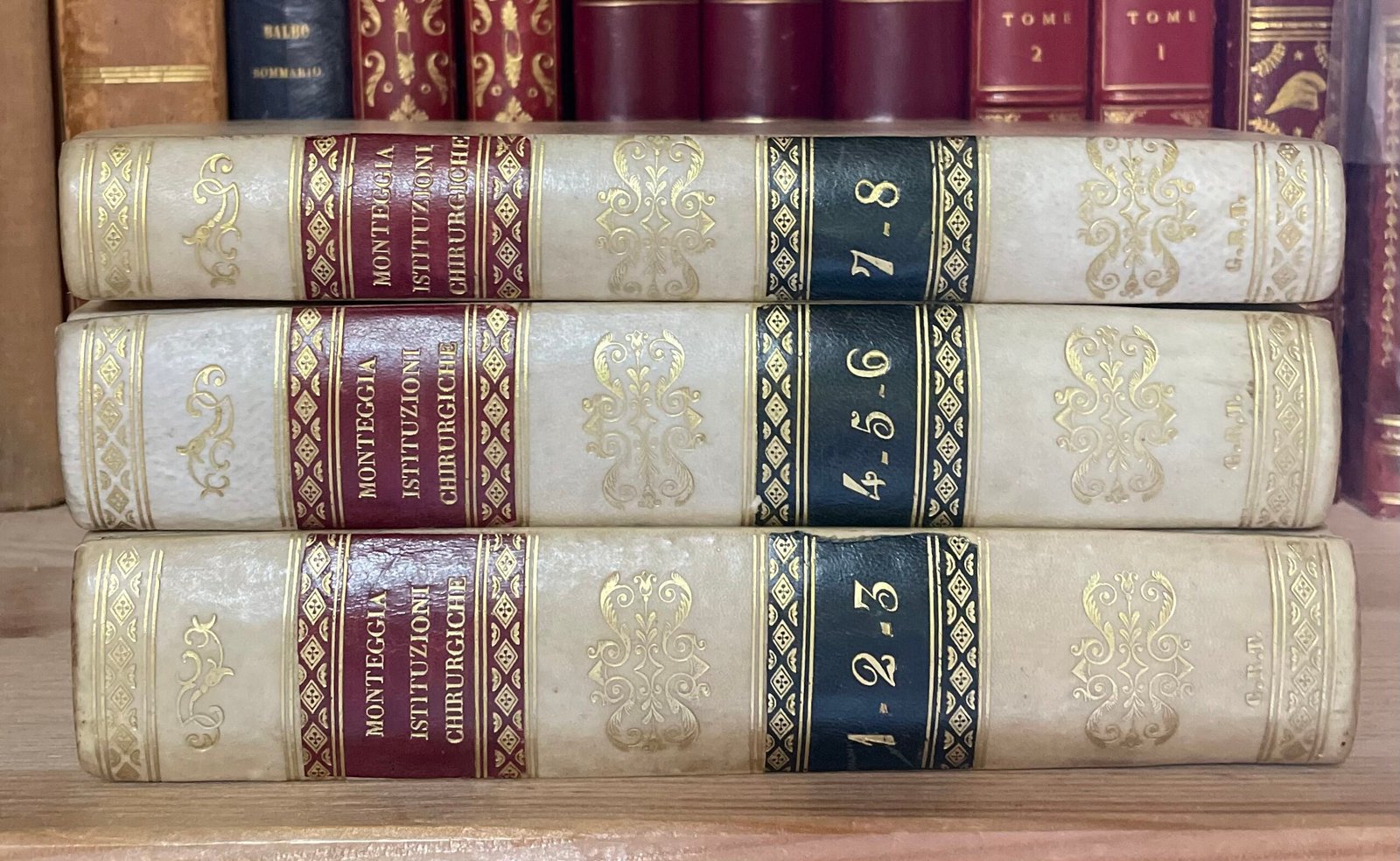 Istituzioni chirurgiche di G.B. Monteggia 8 volumi in tre tomi Saverio Starita 1837 - immagine 27