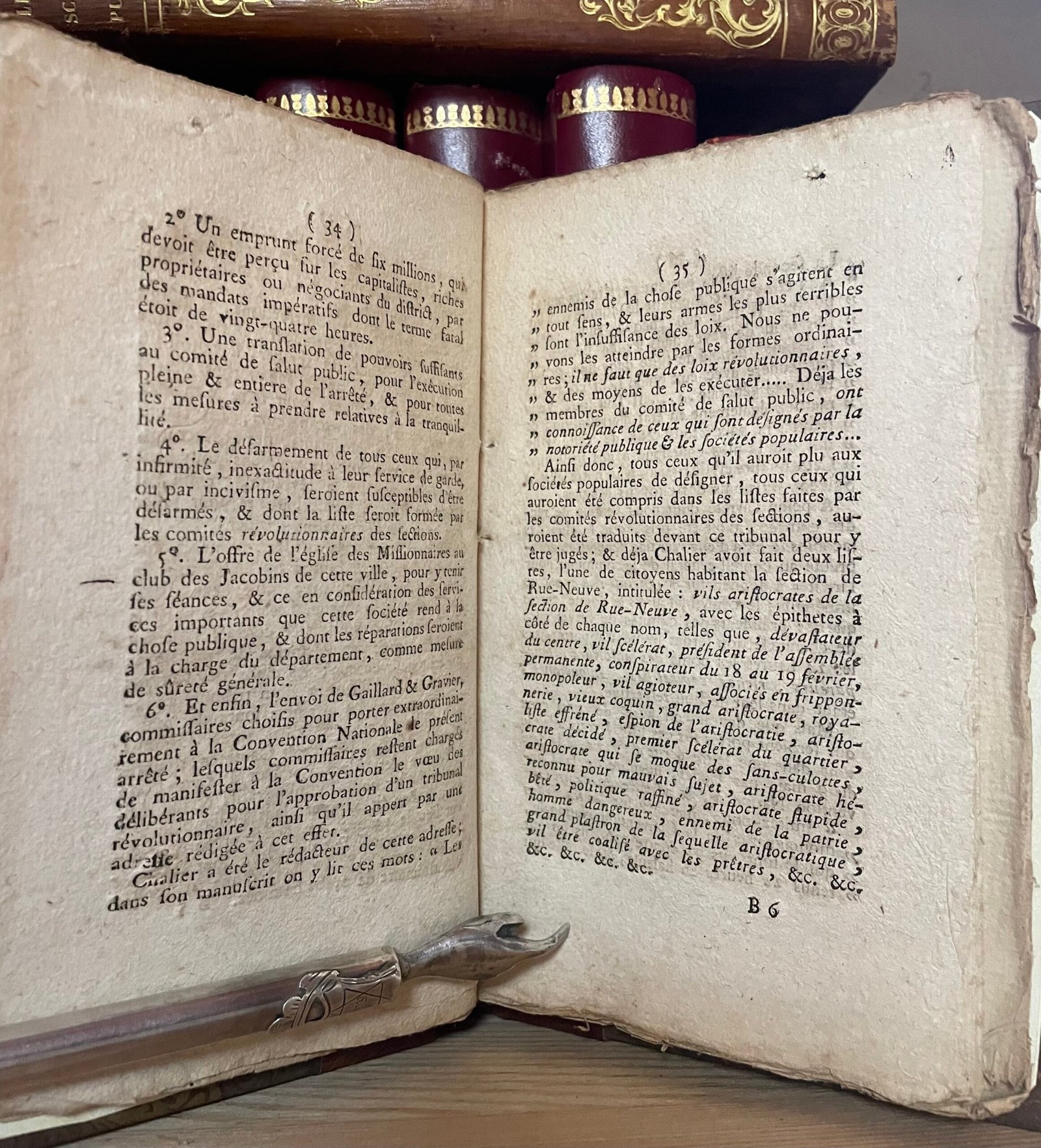 Procès de Joseph Chalier Lyon au bureau du journal (1793) - immagine 7