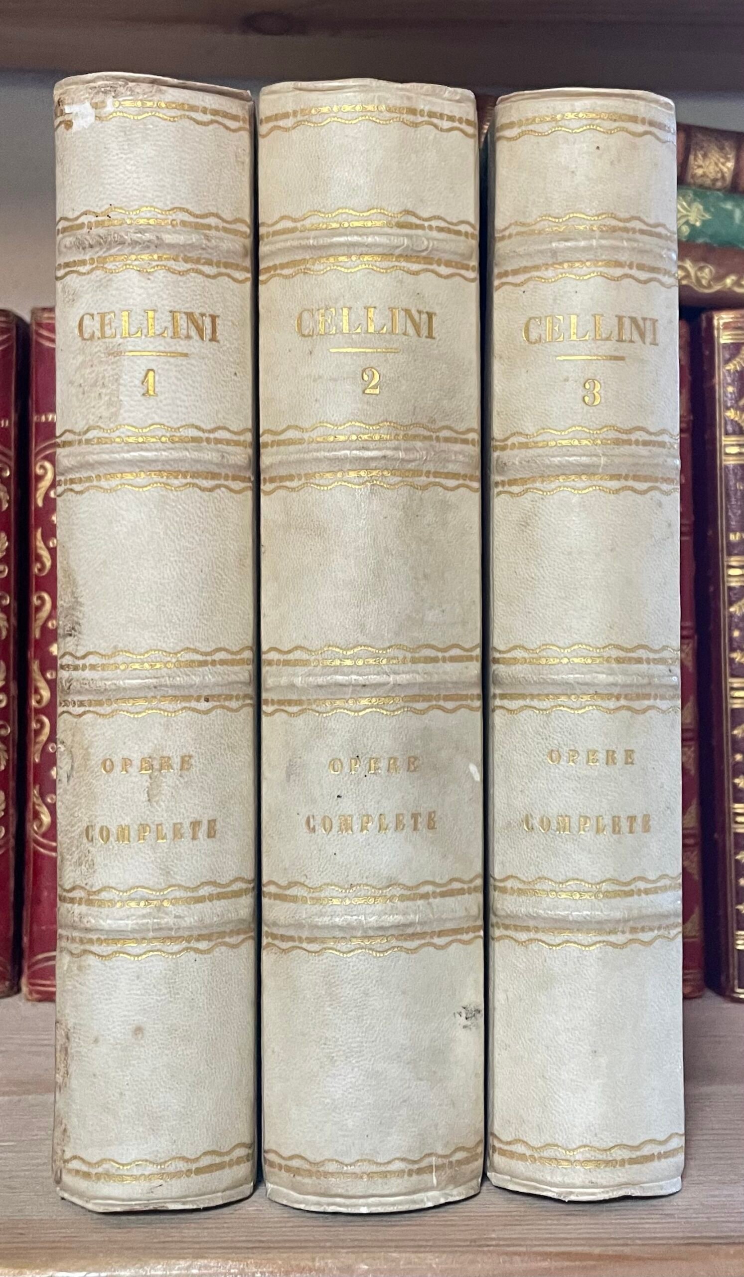 Vita di Benvenuto Cellini Società Tipografica de' Classici Italiani 1806-1811