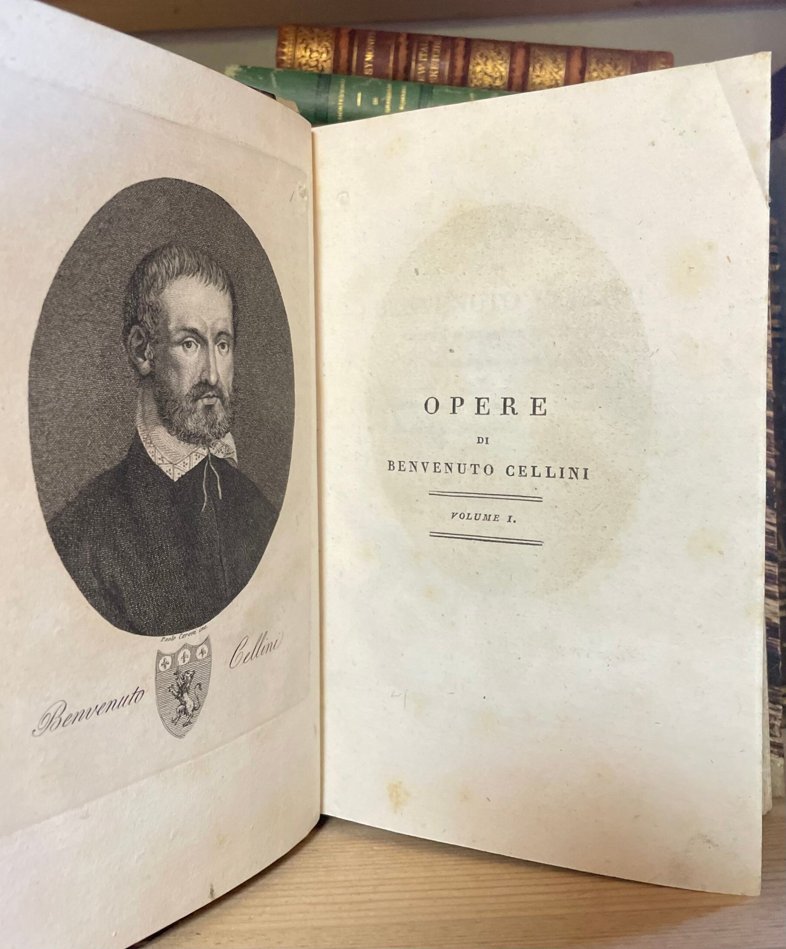 Vita di Benvenuto Cellini Società Tipografica de' Classici Italiani 1806-1811 - immagine 8