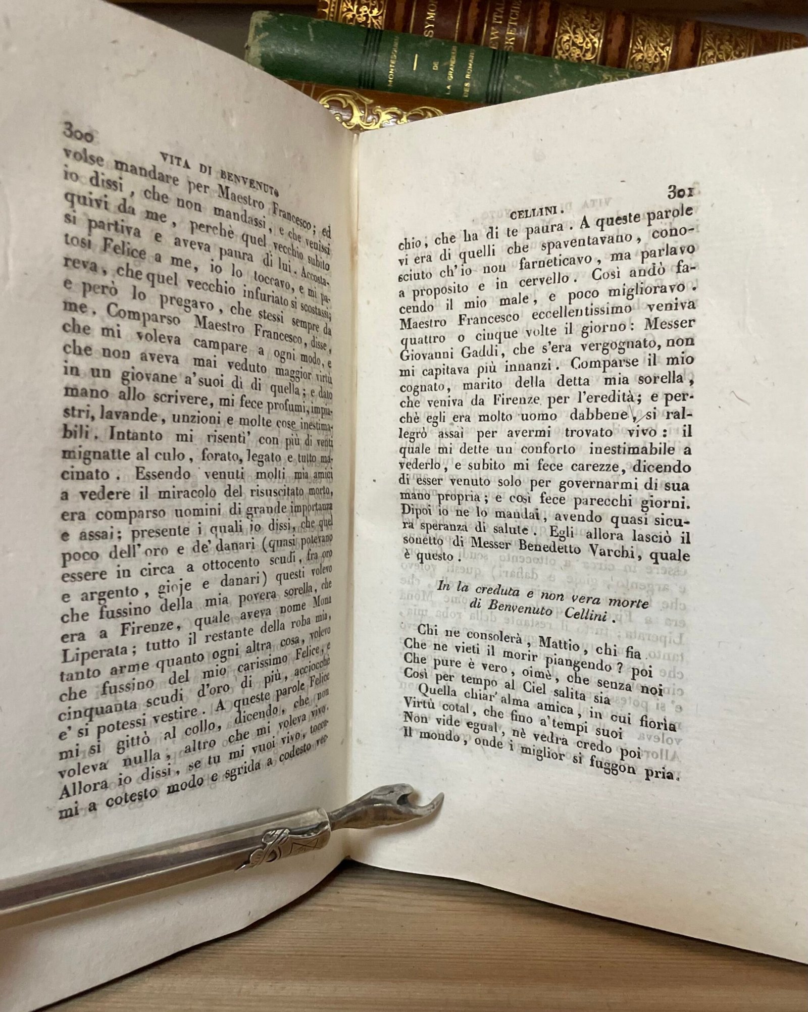 Vita di Benvenuto Cellini Società Tipografica de' Classici Italiani 1806-1811 - immagine 16