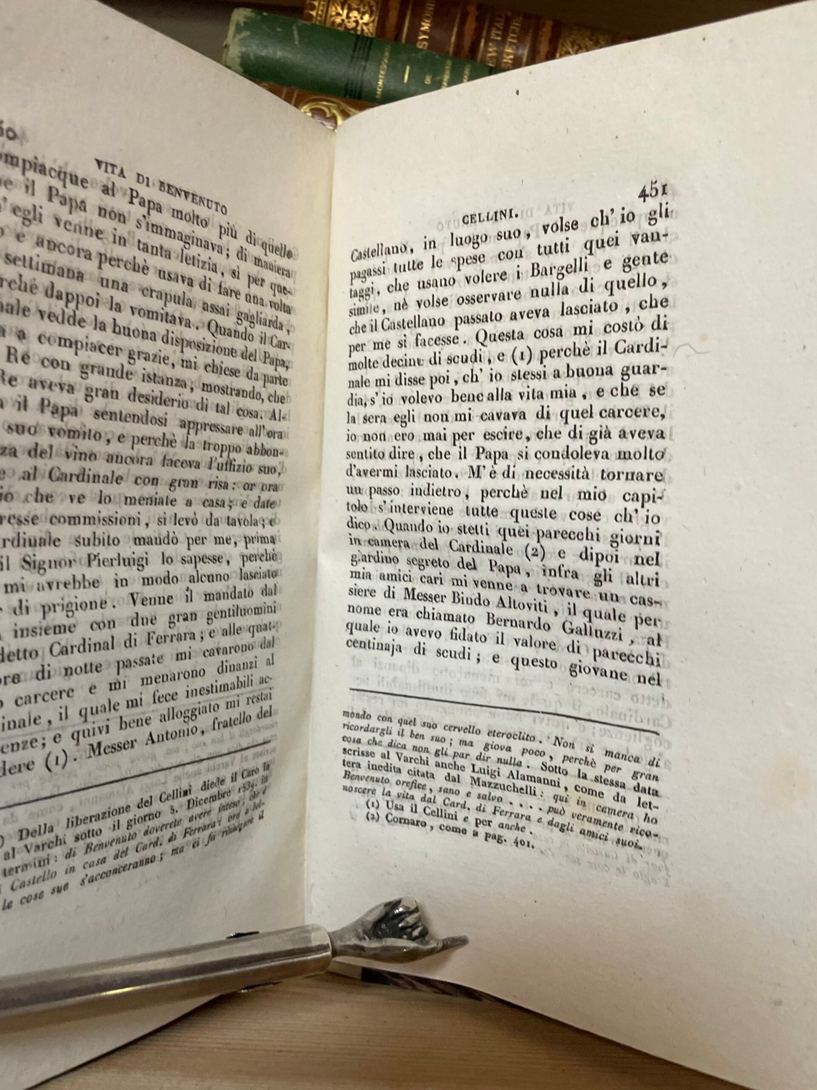 Vita di Benvenuto Cellini Società Tipografica de' Classici Italiani 1806-1811 - immagine 17