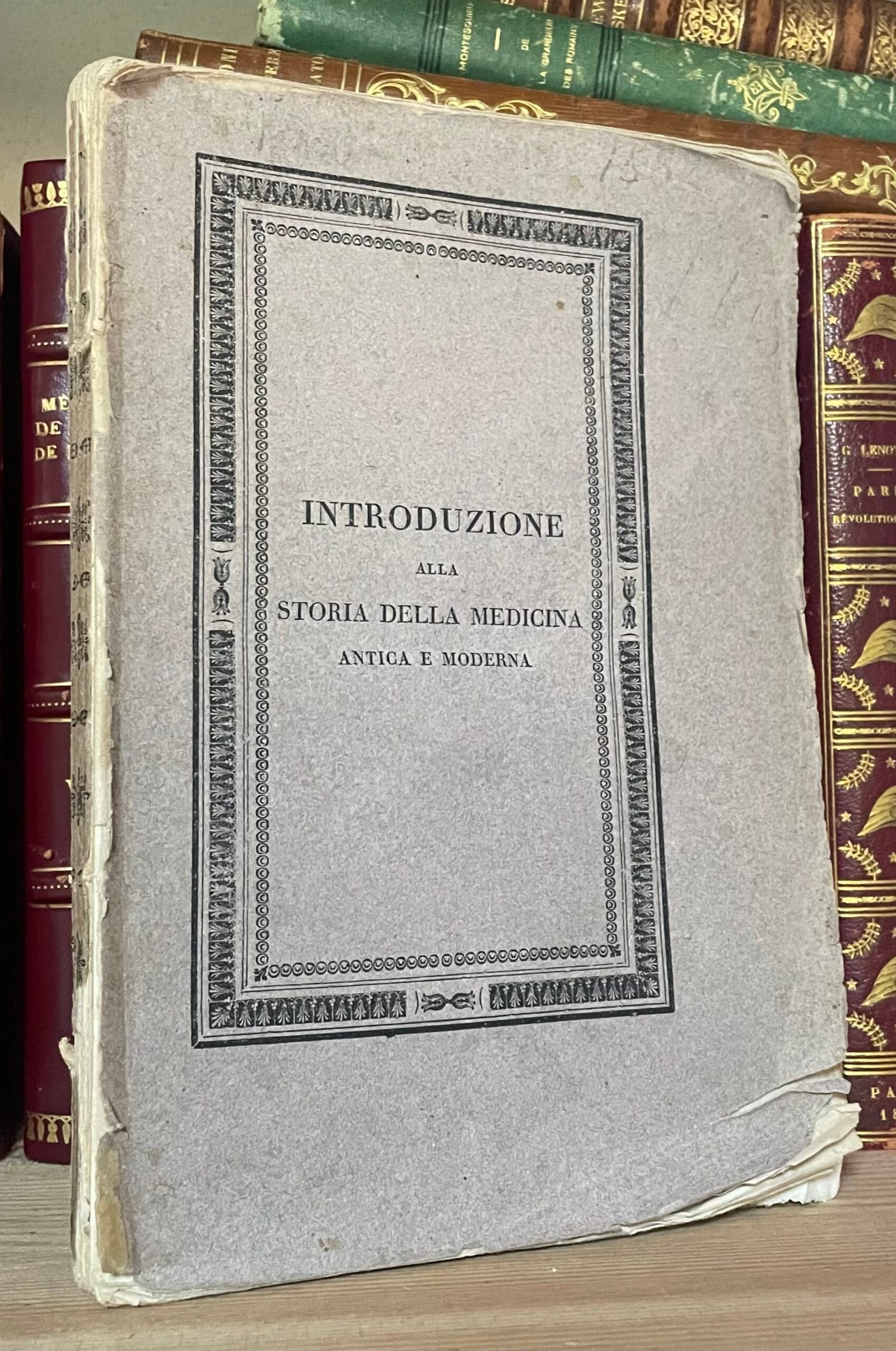 Scuderi Introduzione alla storia della medicina antica e moderna seconda edizione Padova 1824
