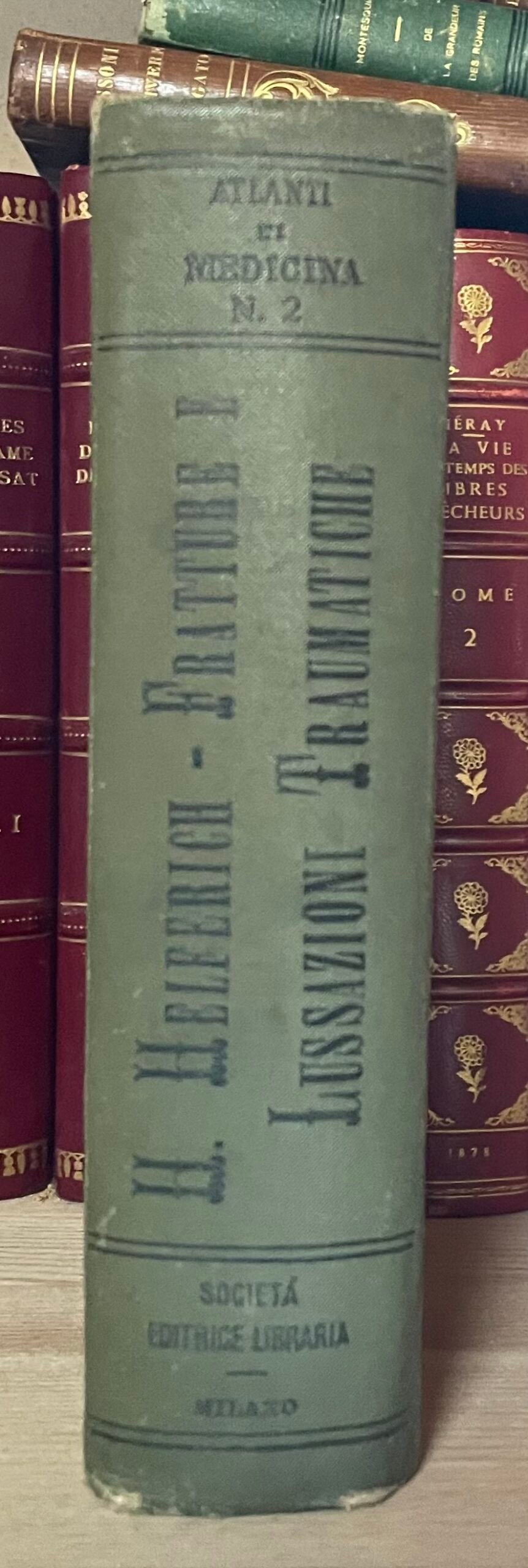 Helferich Atlante e compendio delle fratture e lussazioni traumatiche 1908 - immagine 3