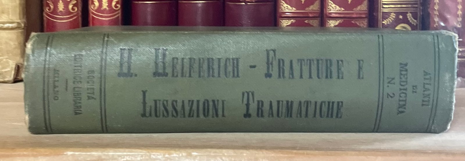Helferich Atlante e compendio delle fratture e lussazioni traumatiche 1908 - immagine 31
